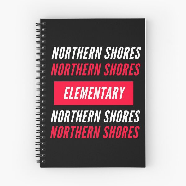 Item preview, Northern Shores Elementary (white and red print) designed and sold by DollarDollar.