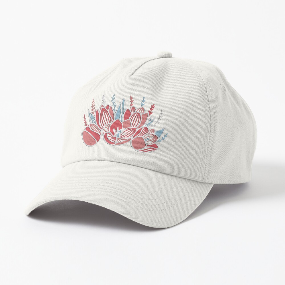 Papercut tulips Cap