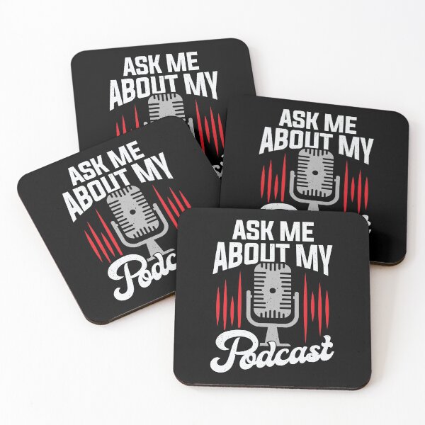 Item preview, Ask Me About My Podcast designed and sold by Marcid95.
