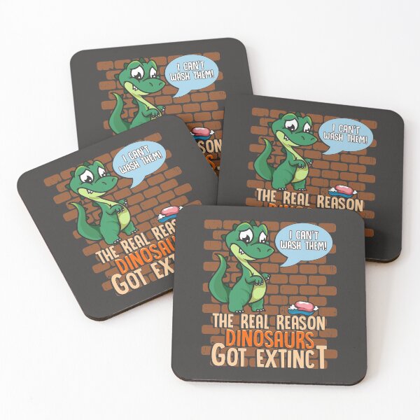 Item preview, National Hand washing Awareness Funny Dinosaur Meme designed and sold by BampiQ.