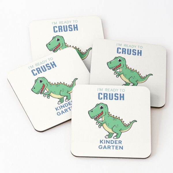 Item preview, I'm ready to crush Kinder Garten Dinosaur designed and sold by Magic-Stone.