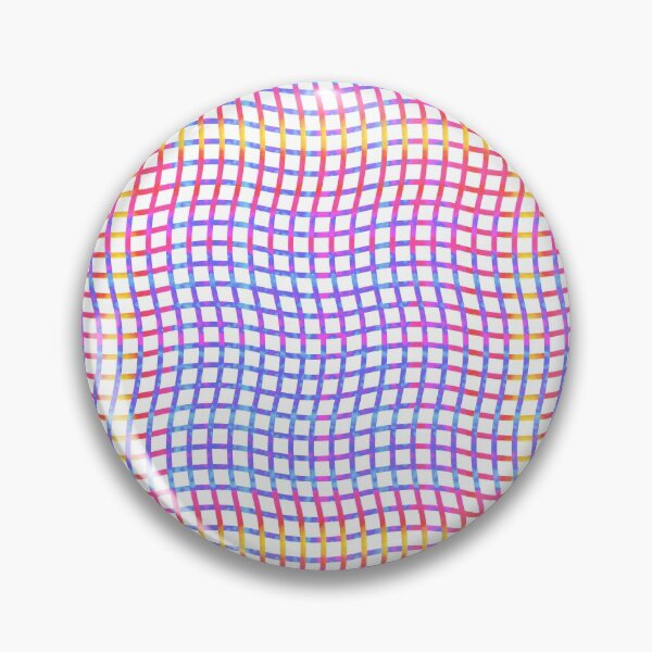 Item preview, Wavy Plaid Rainbow on White Repeat 5748 designed and sold by Art in My Loft.