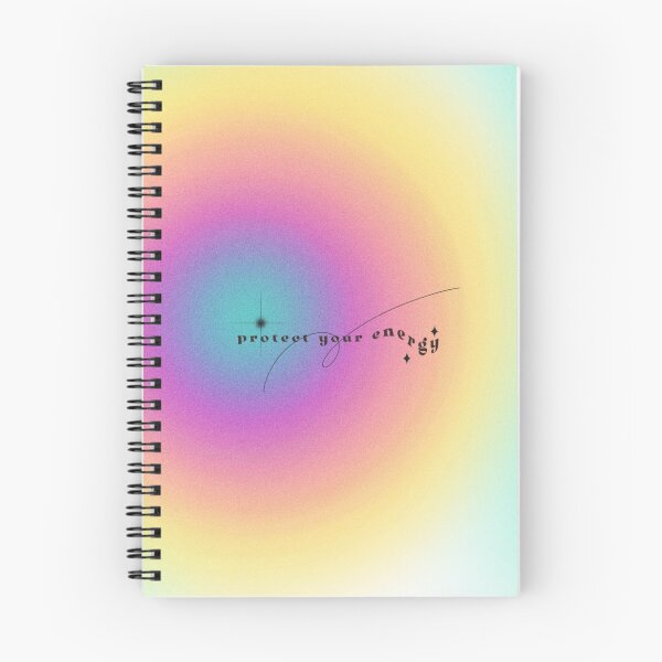 Item preview, Protect Your Energy Inspirational Quote Notebook designed and sold by HaleyMade.