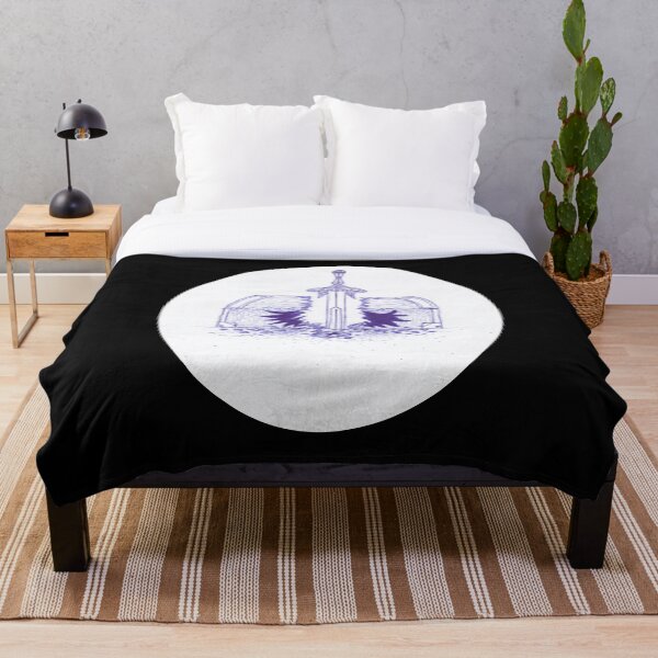 M.I. #125 |☽| Chest Pain Throw Blanket