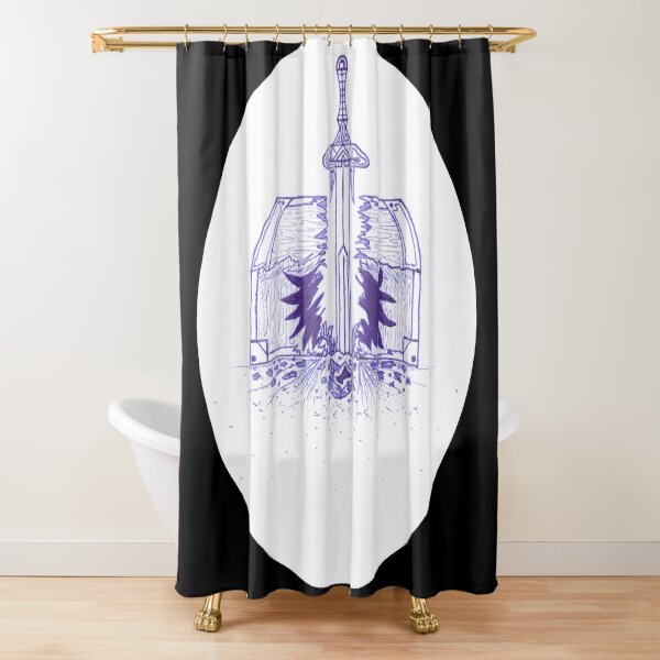M.I. #125 |☽| Chest Pain Shower Curtain