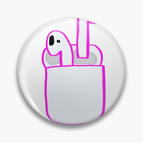 Item preview, Pink airpods preppy aesthetic design designed and sold by cameryn-creates.
