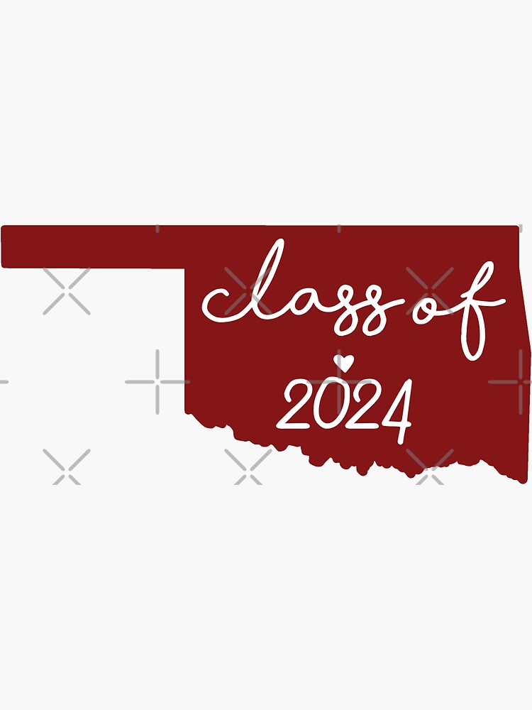 "OU Class of 2024" Sticker for Sale by STEMtina Redbubble