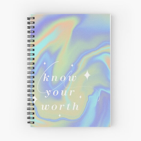 Item preview, Know Your Worth Inspirational Quote Wall Art designed and sold by HaleyMade.