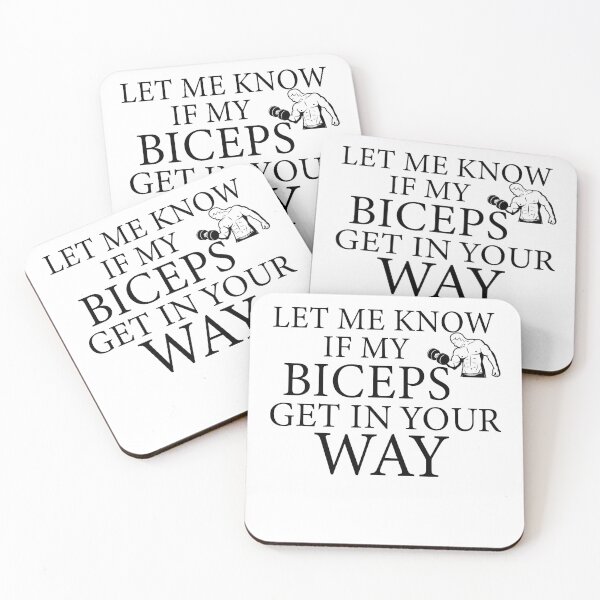 Item preview, Let Me Know If My Biceps Get In Your Way designed and sold by YSNbr.