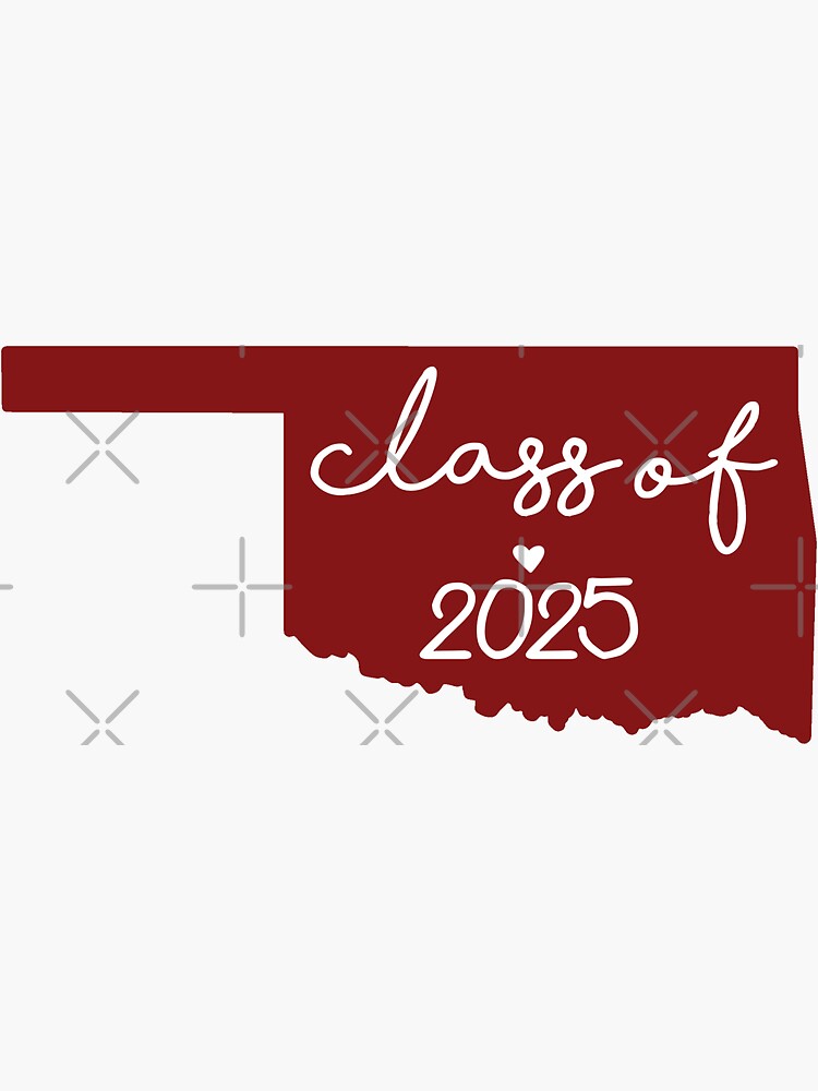 "OU Class of 2025" Sticker for Sale by STEMtina Redbubble