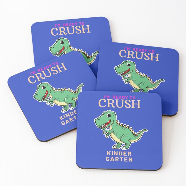 Item preview, I'm ready to crush Kinder Garten Dinosaur designed and sold by Magic-Stone.
