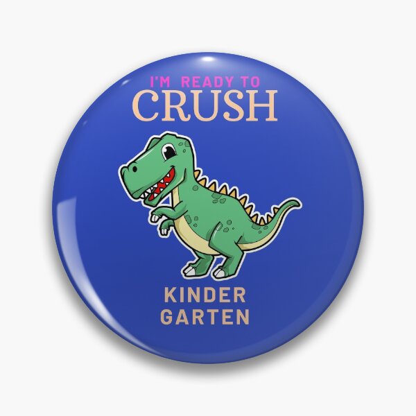 Item preview, I'm ready to crush Kinder Garten Dinosaur designed and sold by Magic-Stone.