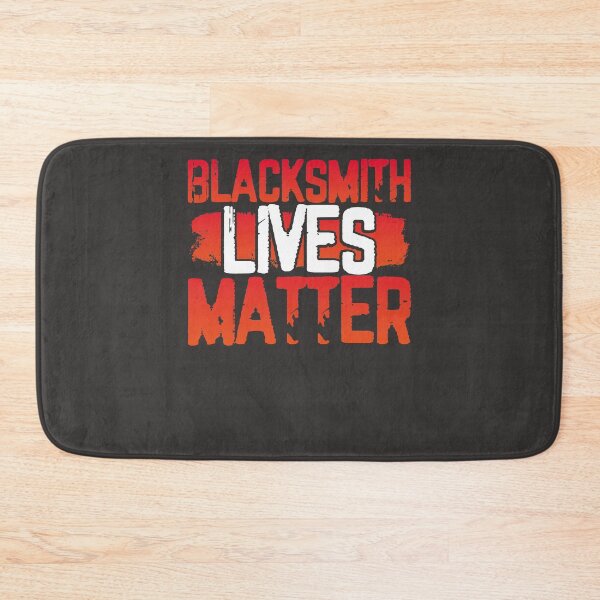 Item preview, Blacksmith Lives Matter Passion for Blacksmithing Pun designed and sold by BampiQ.