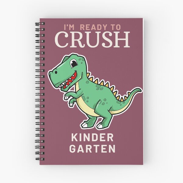 Item preview, I'm ready to crush Kinder Garten Dinosaur designed and sold by Magic-Stone.