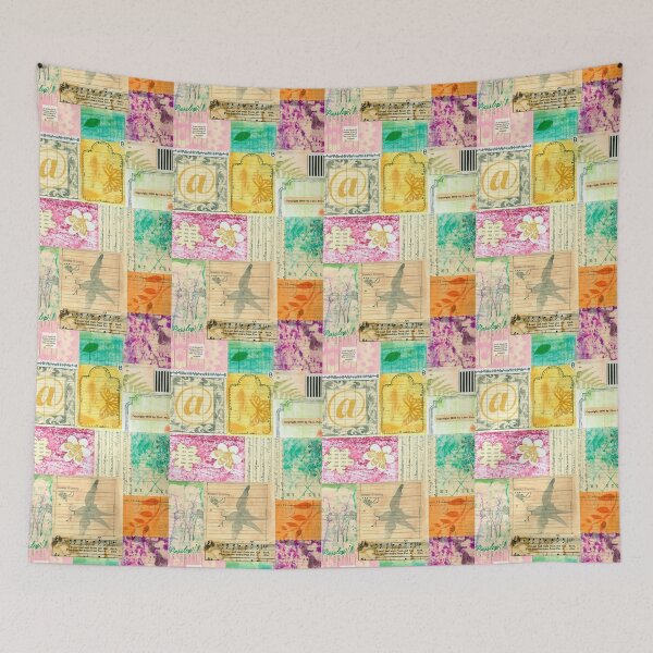 Item preview, My Secret - Paper Collage designed and sold by Sandra Foster.