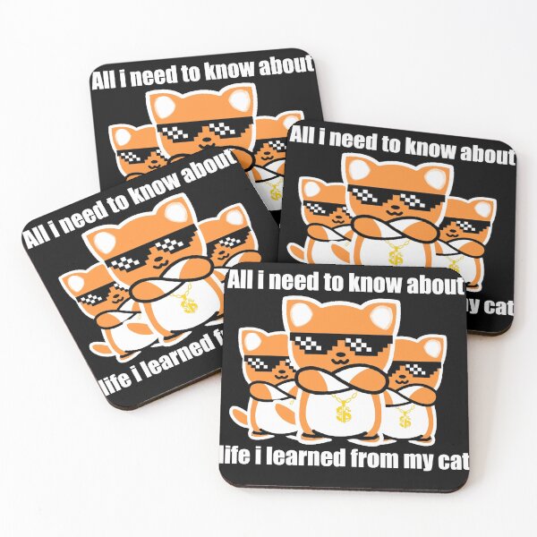 Item preview, All i need to know about life i learned from my cat designed and sold by DopeDesign111.