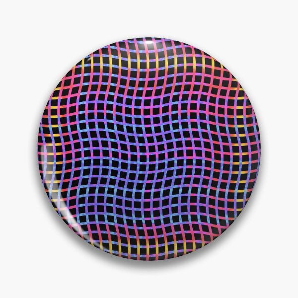 Item preview, Wavy Plaid Rainbow on Black Repeat 5748 designed and sold by Art in My Loft.