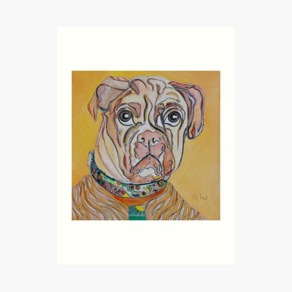 Sunshine Dog Art Print