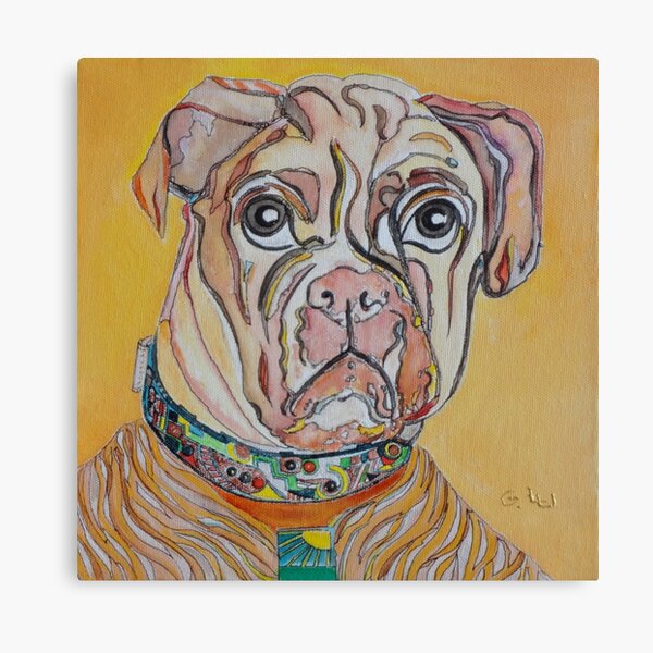 Sunshine Dog Canvas Print