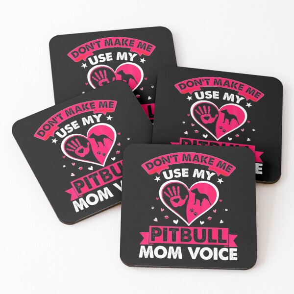 Item preview, Dont Make Me Use My Pitbull Mom Voice designed and sold by wowart4u.