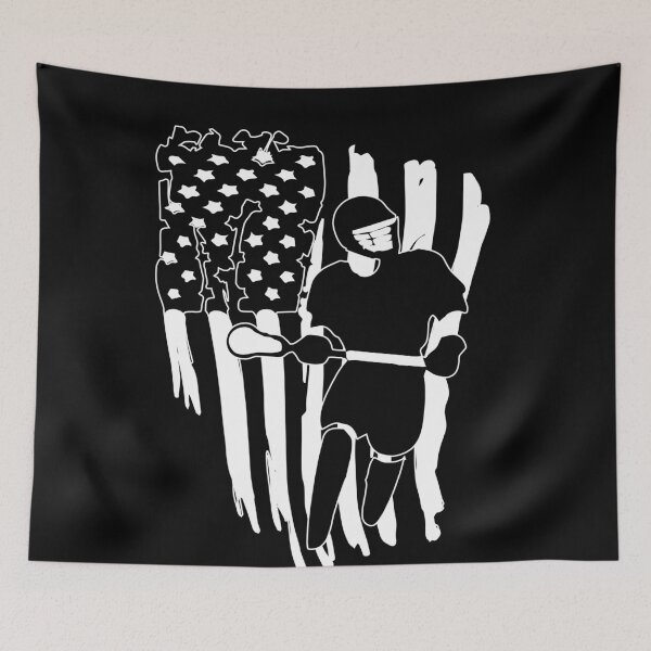 Item preview, Lacrosse Usa American Flag designed and sold by dionysusgk555.
