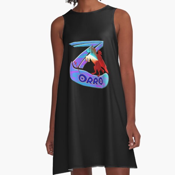 Zorro Legendary Character Musician Guitarist A Line Dress By Ralek Redbubble