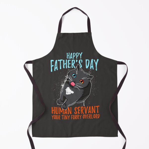 Item preview, Happy Father's Day Human Servant for Cat Dad Men Kitty Daddy designed and sold by BampiQ.