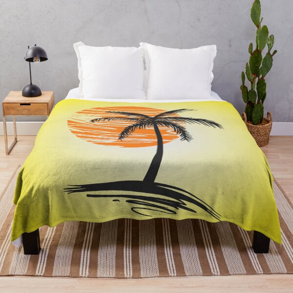 Item preview, Sunset Palm trees designed and sold by sbrstore.