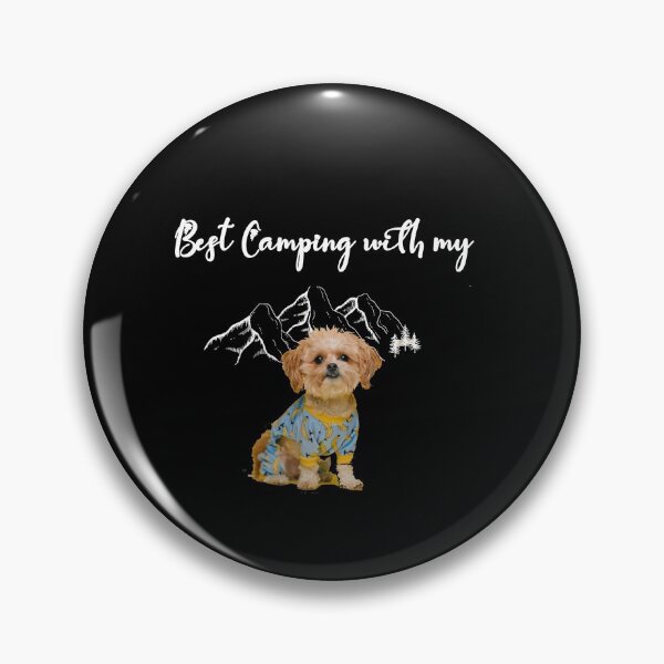 Item preview, Best camping with my dog designed and sold by Lakki-s.