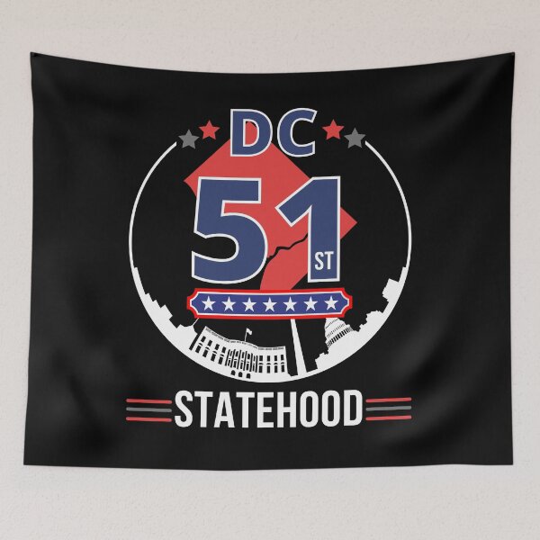 Item preview, DC 51st State (Washington DC) designed and sold by i-longmanshop.