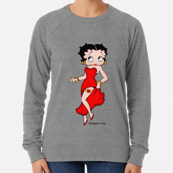 Boop I Love Betty Adult Crewneck Sweatshirt