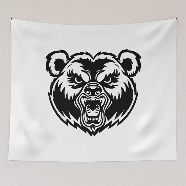 Item preview, Black Grizzly Bear designed and sold by svetlana84.