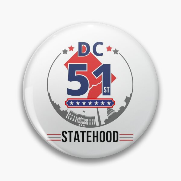 Item preview,  DC 51st State (Washington DC Statehood) designed and sold by i-longmanshop.