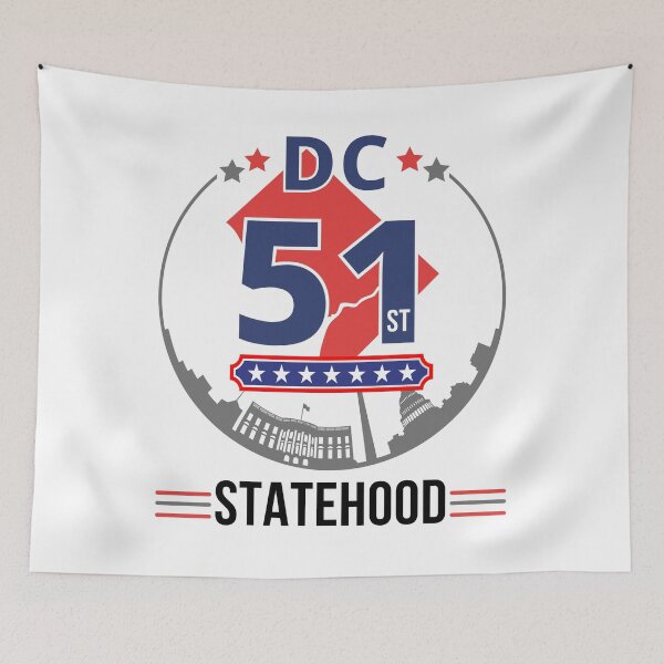 Item preview,  DC 51st State (Washington DC Statehood) designed and sold by i-longmanshop.