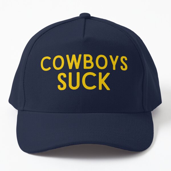 Dallas Cowboys Suck Washington Football Team Cap for Sale by Lizzyapparel