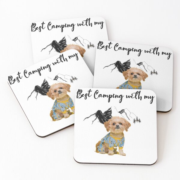 Item preview, Best camping with my dog designed and sold by Lakki-s.