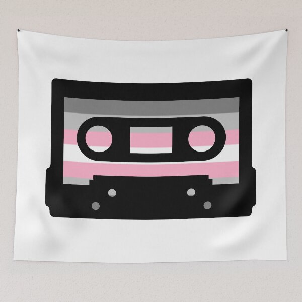 Item preview, Pride Cassette - Demigirl designed and sold by thesassypanda.