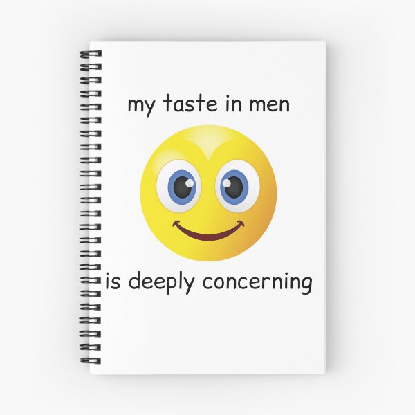 Item preview, my taste in men is deeply concerning designed and sold by IMakeZeroSense.