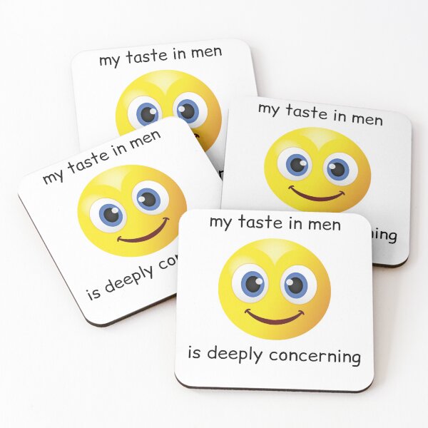 Item preview, my taste in men is deeply concerning designed and sold by IMakeZeroSense.