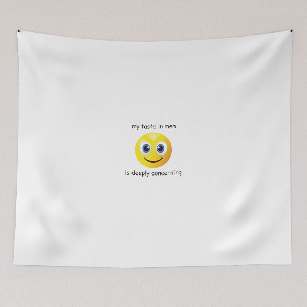 Item preview, my taste in men is deeply concerning designed and sold by IMakeZeroSense.