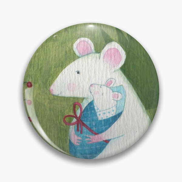Item preview, Mother mouse and her baby designed and sold by Oksana Tarasova.