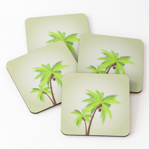Item preview, coconut Palm trees designed and sold by sbrstore.