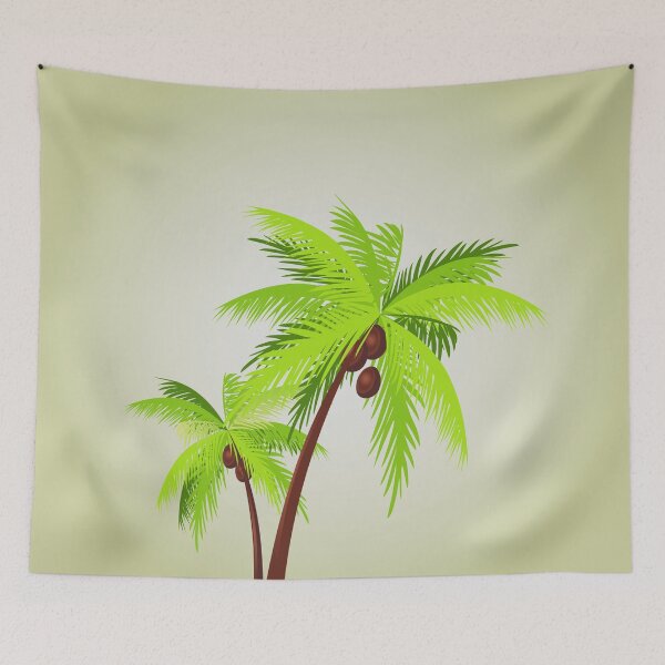 Item preview, coconut Palm trees designed and sold by sbrstore.