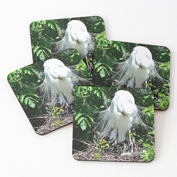 Item preview, Pruning Great Egret designed and sold by LisaWootenPhoto.