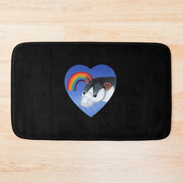 Item preview, Rainbow Roan Rat designed and sold by WolfySilver.