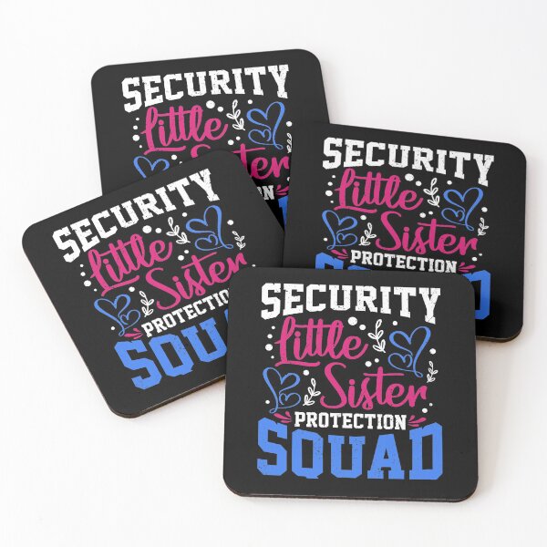 Item preview, Security Little Sister Protection Squad Brothers Funny Match designed and sold by kristazzsa112.