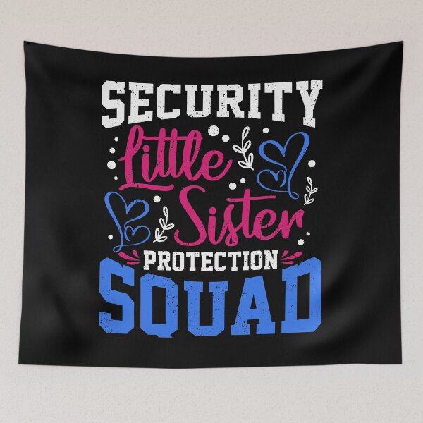 Item preview, Security Little Sister Protection Squad Brothers Funny Match designed and sold by kristazzsa112.