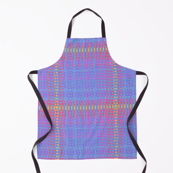 Item preview, Wavy Plaid Rainbow on Blue Repeat 5748 designed and sold by Art in My Loft.