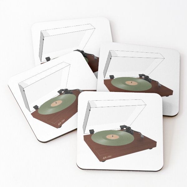 Item preview, Happier Than Ever Sage Green Vinyl designed and sold by ellebackup.