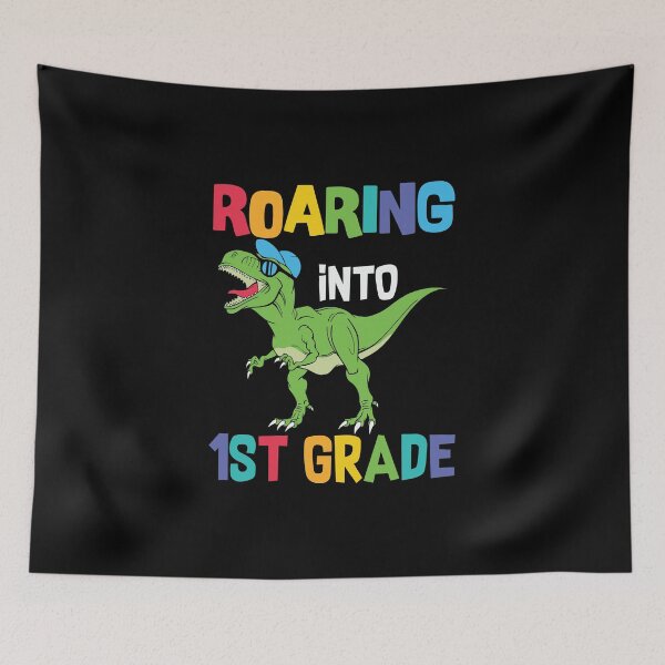 Artikelvorschau, ROARING INTO 1ST GRADE entworfen und verkauft von Alligatorgod.